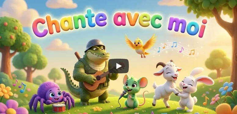 French song for bilingual child